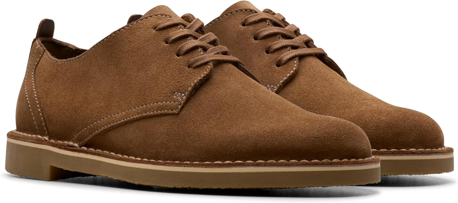 Мужские туфли Clarks Shepton Low, цвет Cola Suede — фото 2