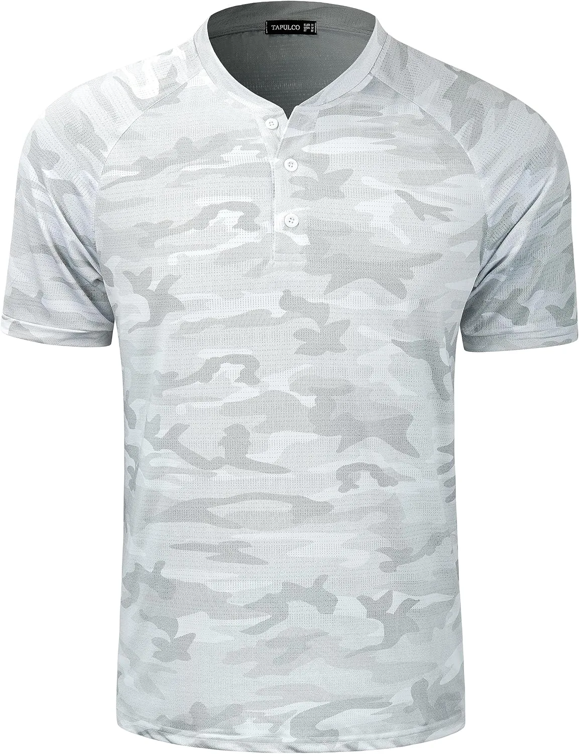 

Мужская футболка для гольфа без воротника с коротким рукавом Dry Fit TAPULCO