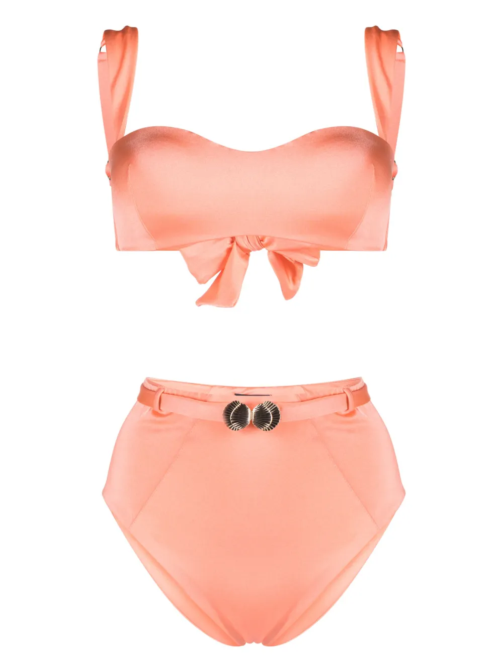 

Бикини с подвесками Noire Swimwear, оранжевый