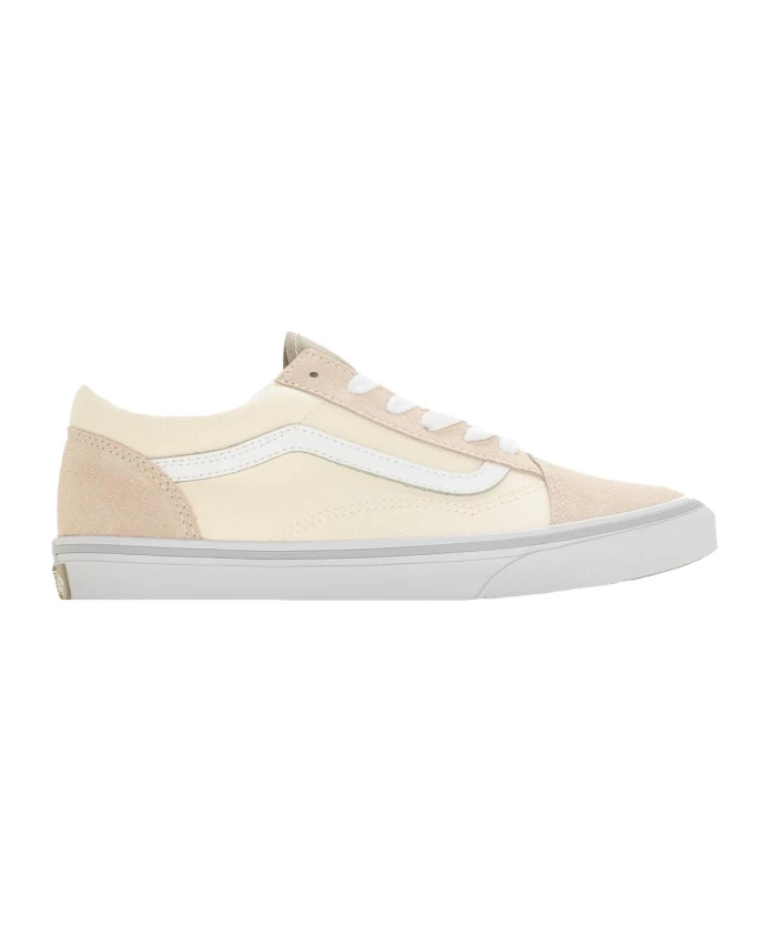 

Классические кроссовки из натуральных блоков Vans, бежевый