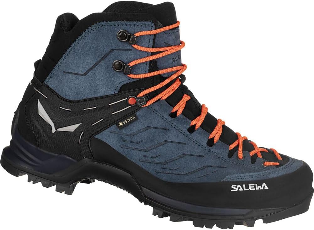 Мужские ботинки Salewa Mountain Trainer Mid Gore-TEX, темно-синий — фото 3