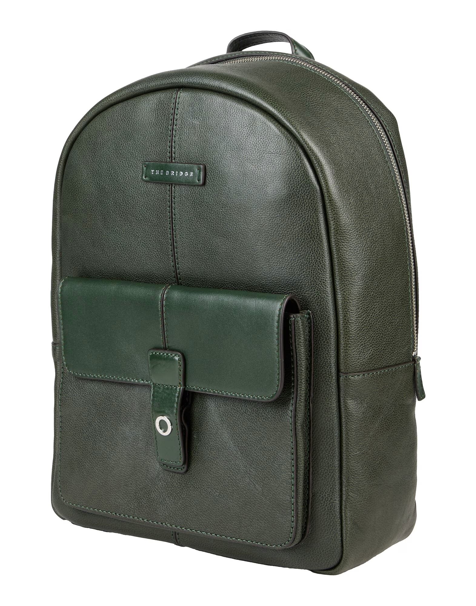 

Рюкзак The Bridge, темно-зеленый