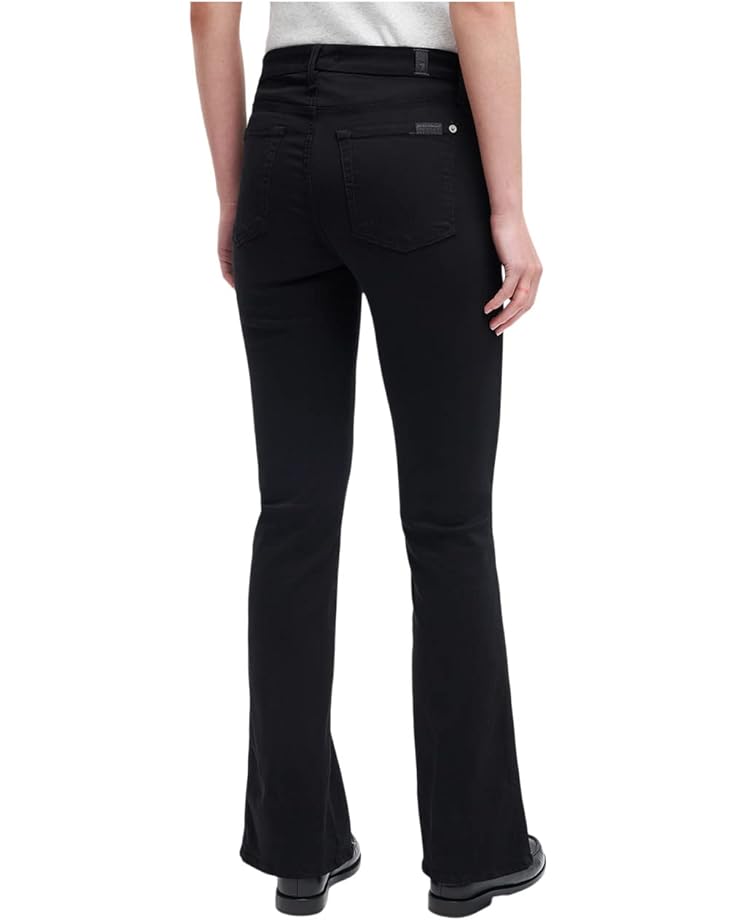 

Джинсы 7 For All Mankind Kimmie Straight w/ Center Front Vent in Slim Illusion Black, цвет Slim Illusion Black