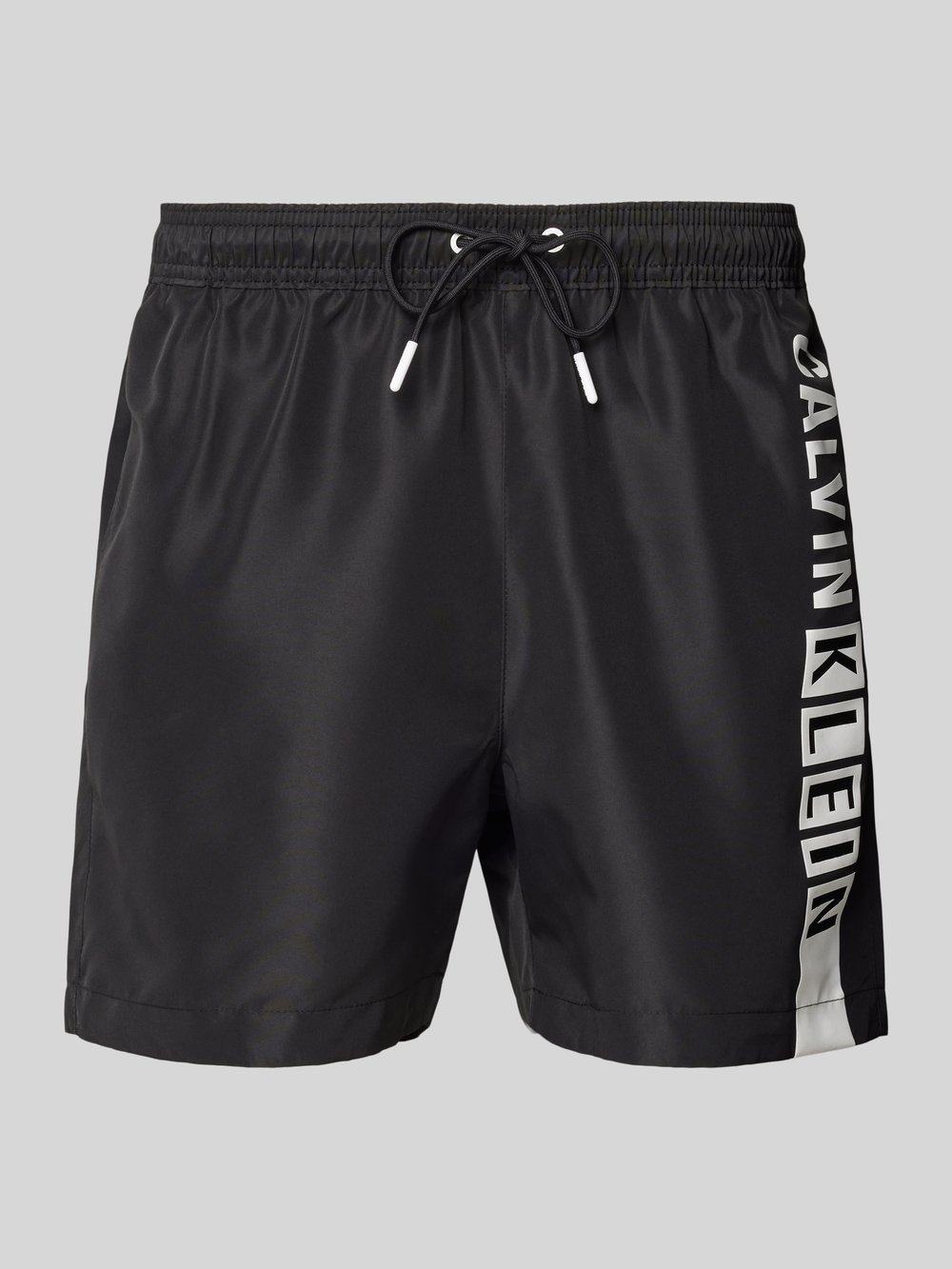 

Плавки-шорты прямого кроя с этикеткой Calvin Klein Underwear, черный