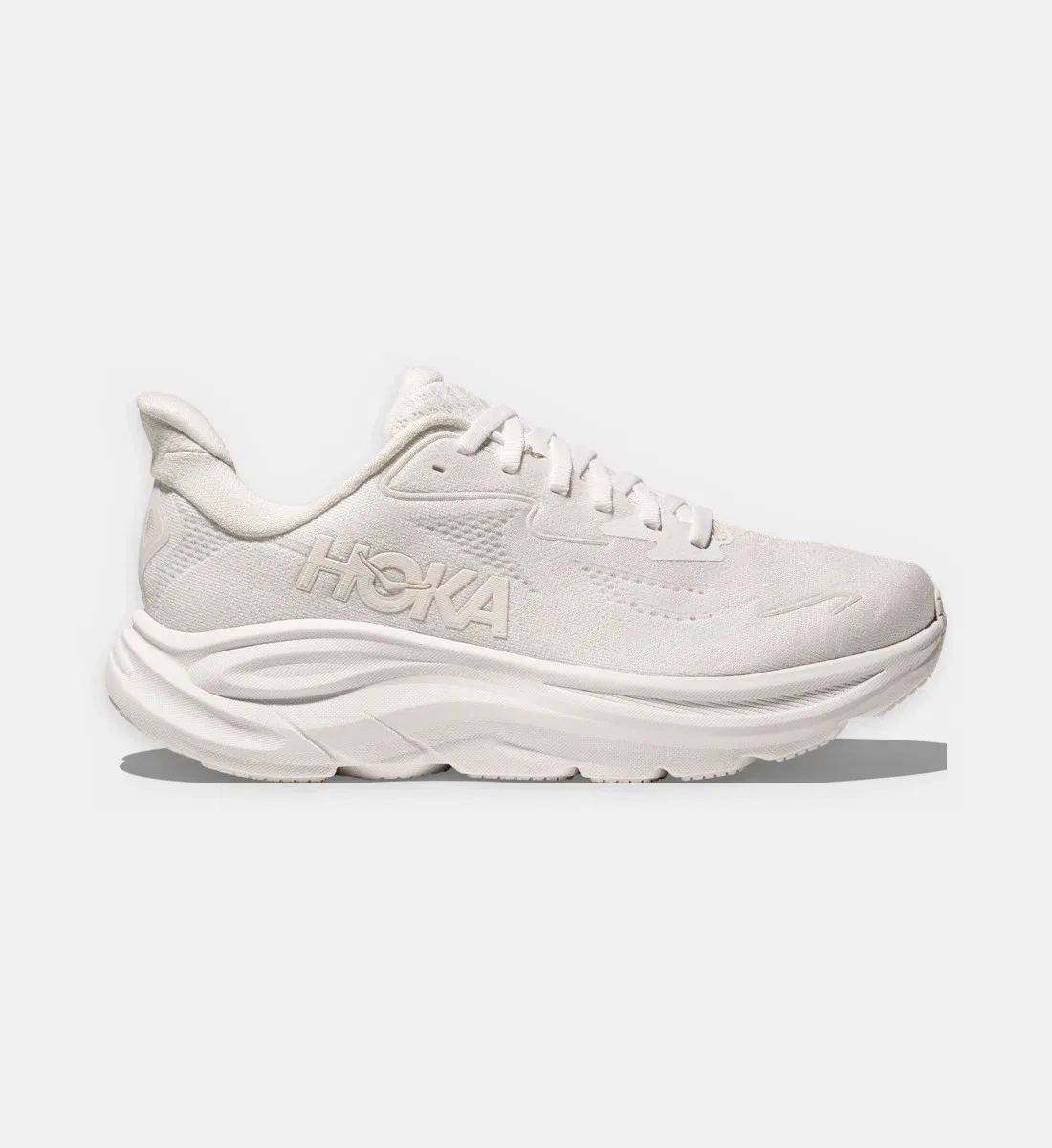 Низкие кеды Clifton 10 HOKA, белый
