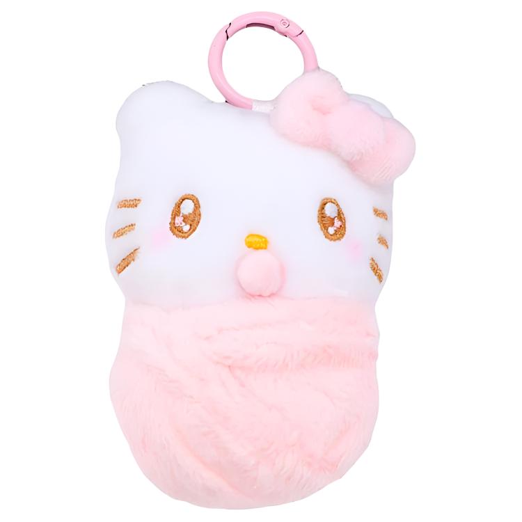 

Sanrio Аксессуар для женской сумки Hello Kitty в стиле альпинизма, мини-версия, розовый