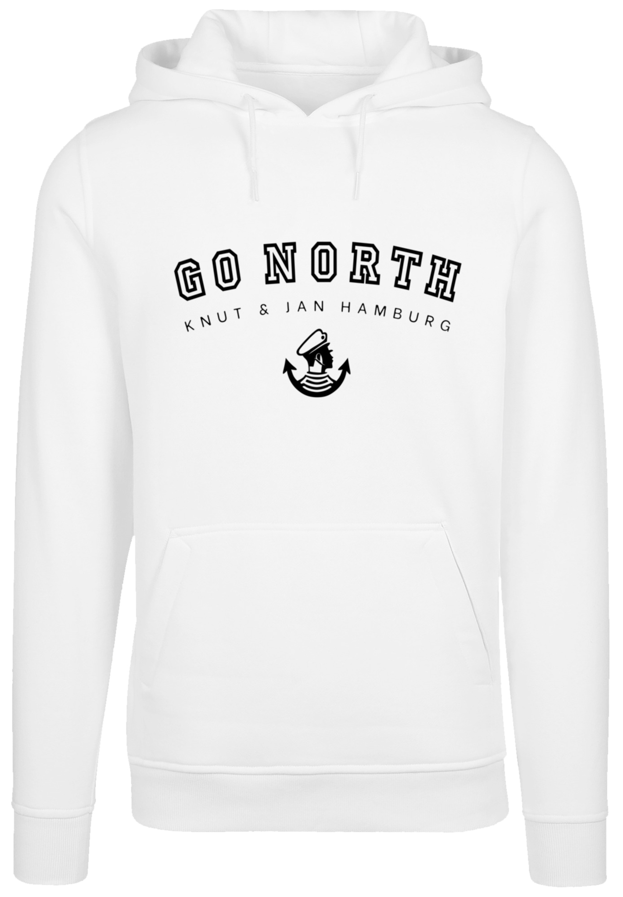 

Пуловер F4NT4STIC Hoodie Go North, белый