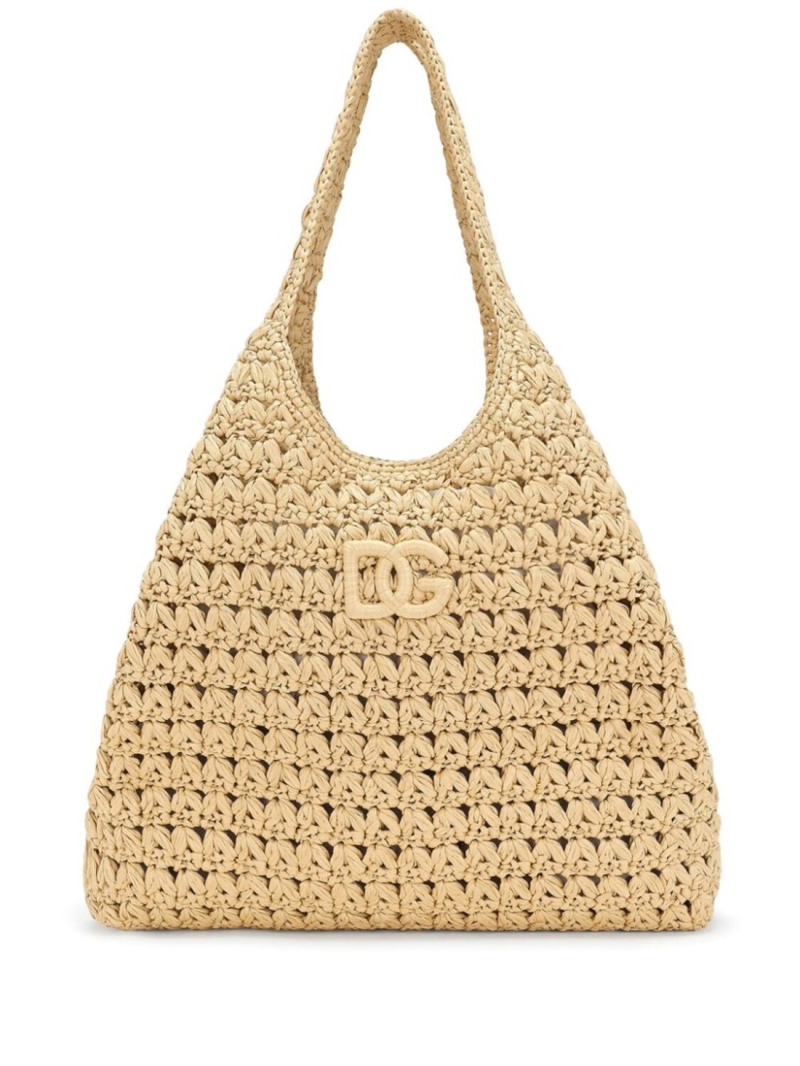 

Dolce & Gabbana сумка-тоут 3.5 из рафии, нейтральный цвет