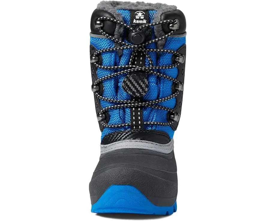 Ботинки Kamik Kids Luke (Toddler/Little Kid/Big Kid), Black/Blue — фото 2