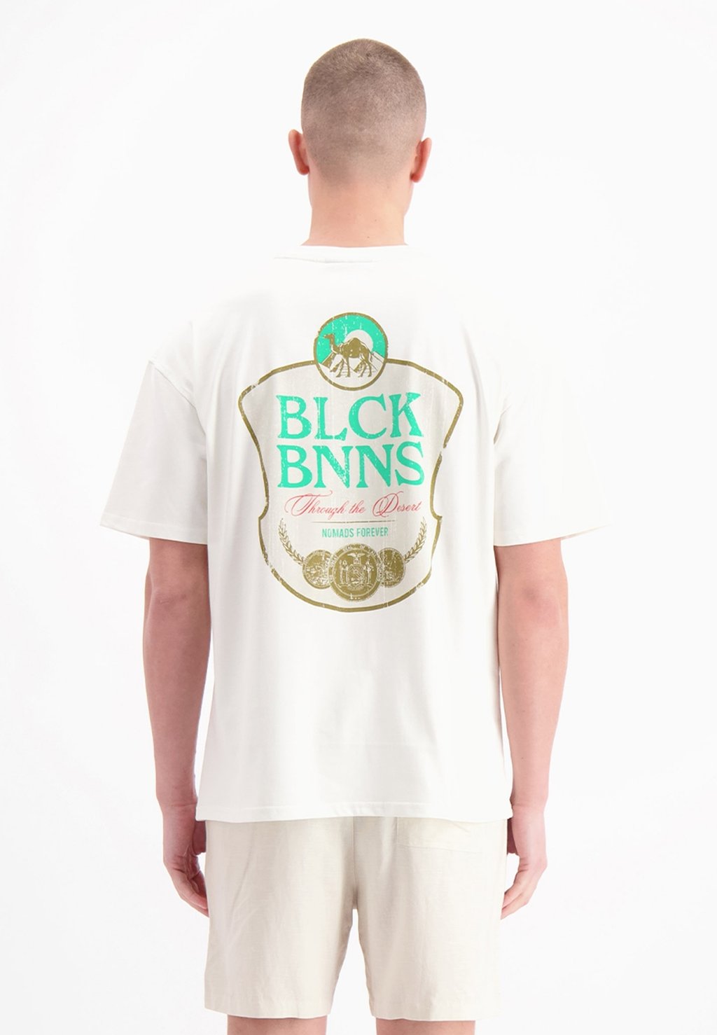 

Футболка с принтом Black Bananas, белый