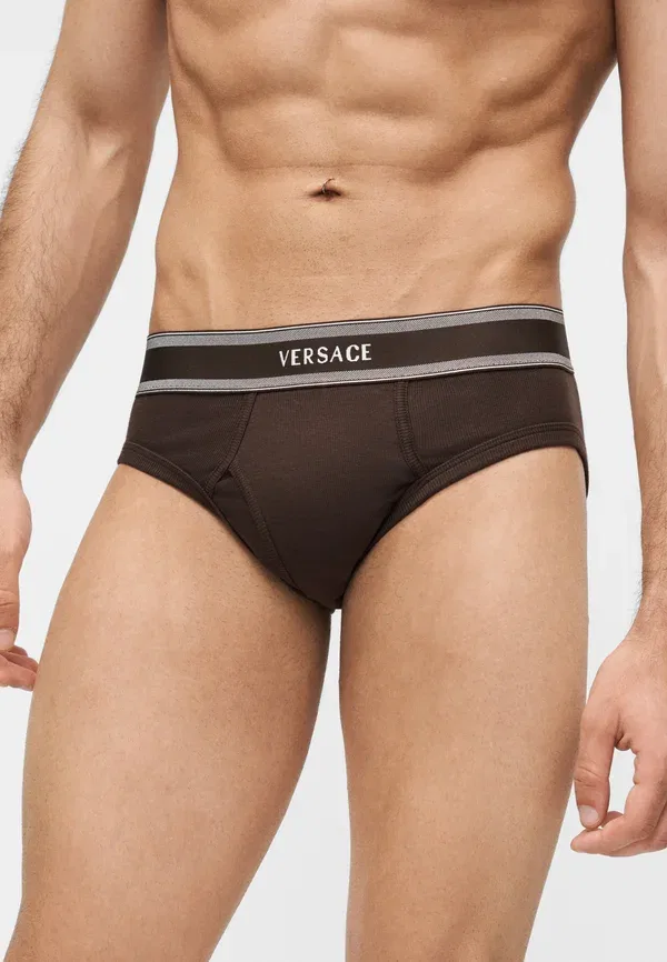 Трусы Versace Bio briefs, шоколадный — фото 4
