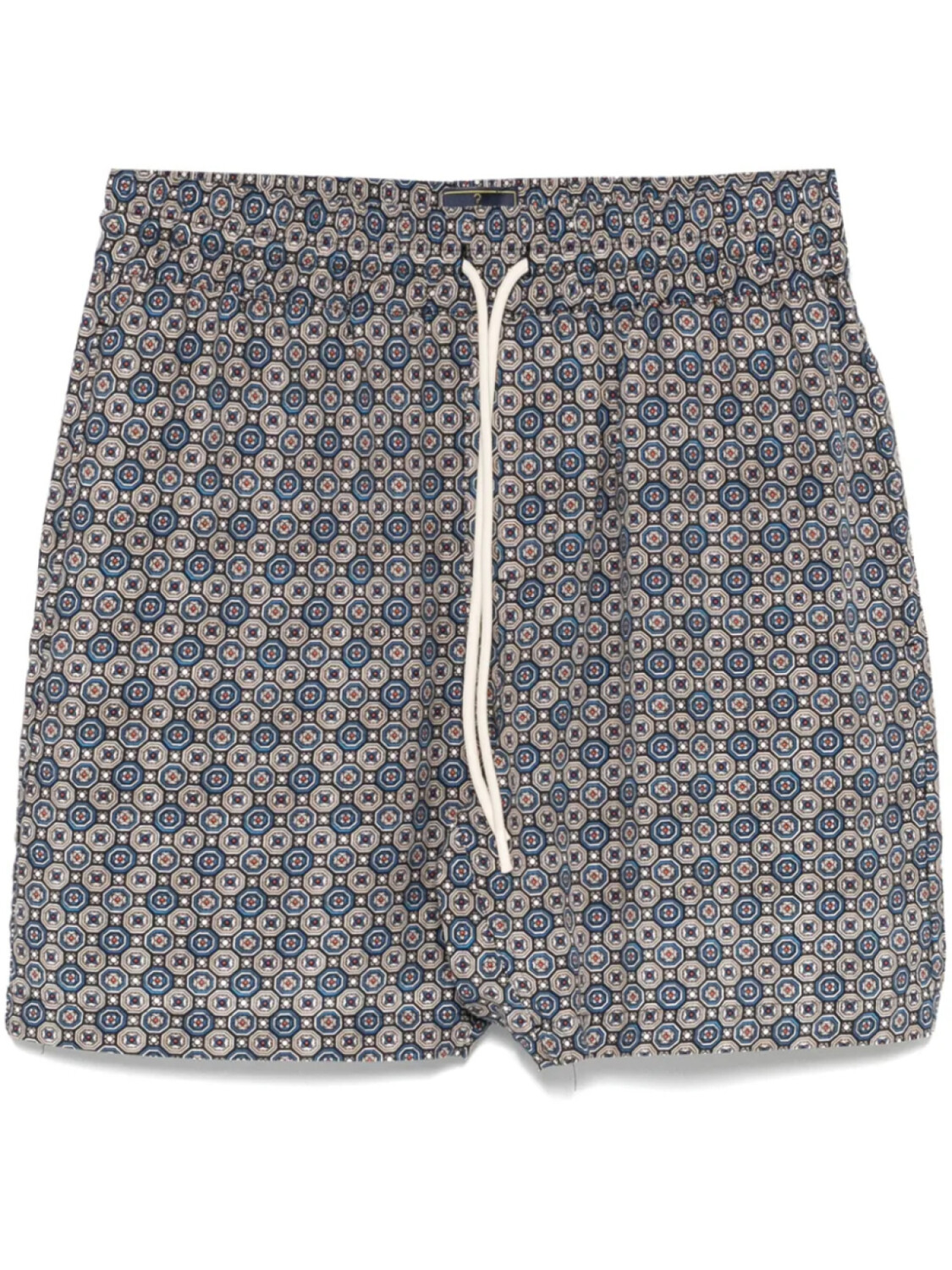 

Шорты из португальской фланели с геометрическим узором Portuguese Flannel, синий
