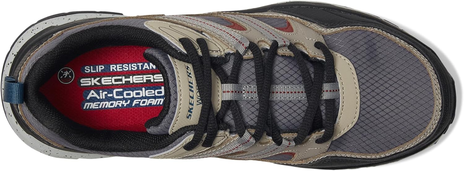 Мужские кроссовки Skechers D'lux Journey SR с защитным носком из углеродного наноматериала, синий — фото 2