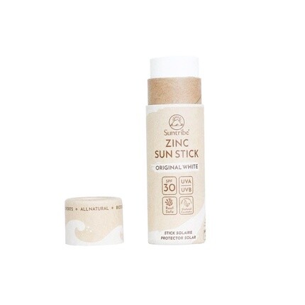

Минеральный био-солнцезащитный стик с цинком Spf 30, 100% минеральный УФ-фильтр (оксид цинка), Reef Safe, 30 г, оригинальный белый, Suntribe