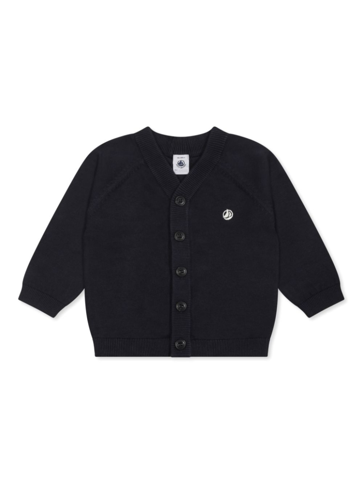 

Petit Bateau кардиган на пуговицах, синий