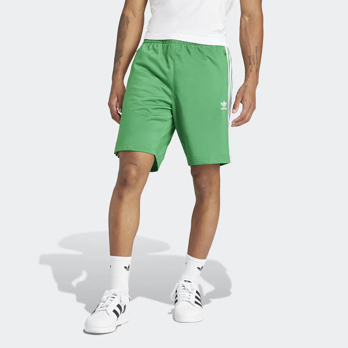

Мужские шорты Adicolor Firebird Adidas Originals, зеленый
