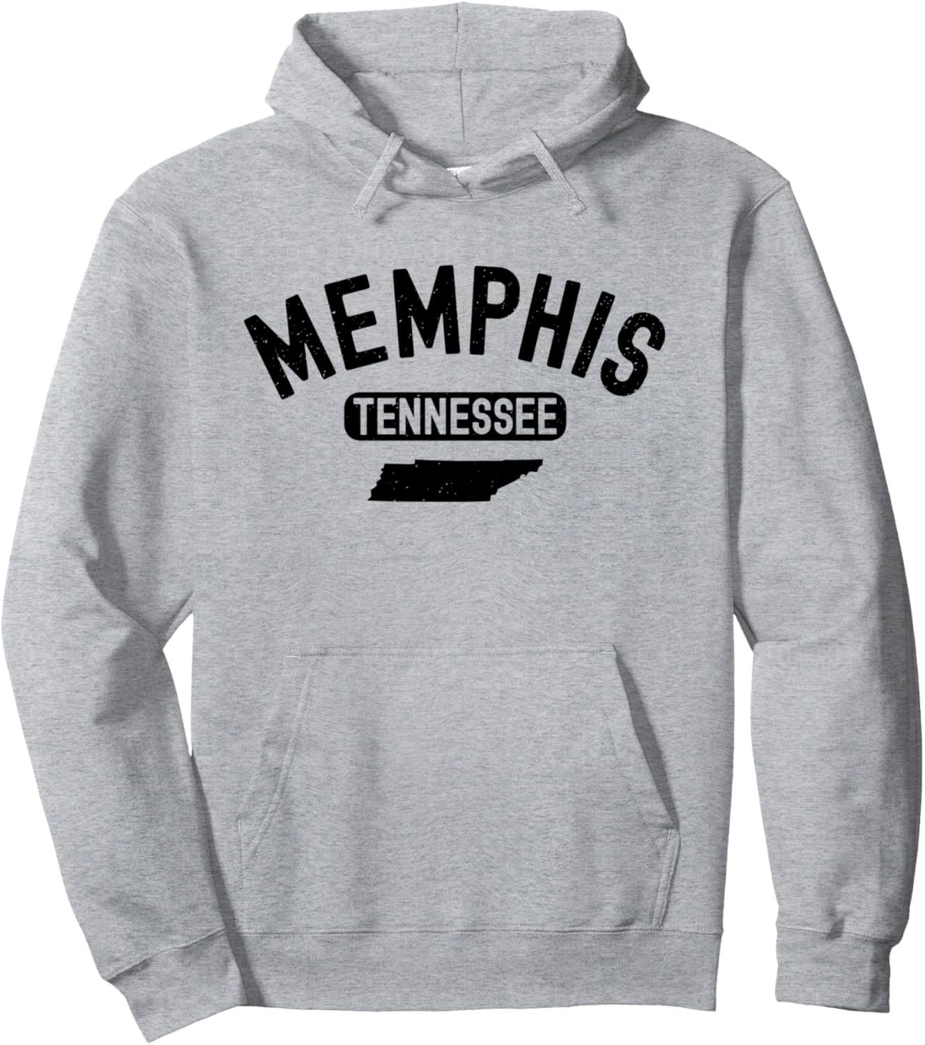 

Худи Memphis Tennessee Retro Nashville Knoxville Chattanooga 901 Tennessee State Tee Co, серый