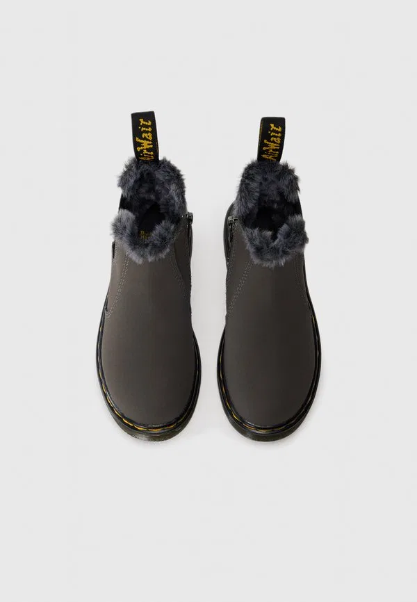 Зимние ботинки leonore Dr. Martens, Gunmetal — фото 4