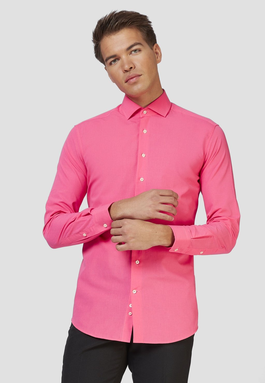 

Рубашка SOLID OppoSuits, розовый