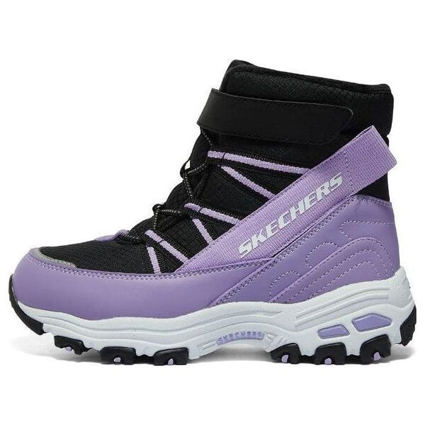 

Кроссовки winter comfy boots 'black purple' Skechers, черный