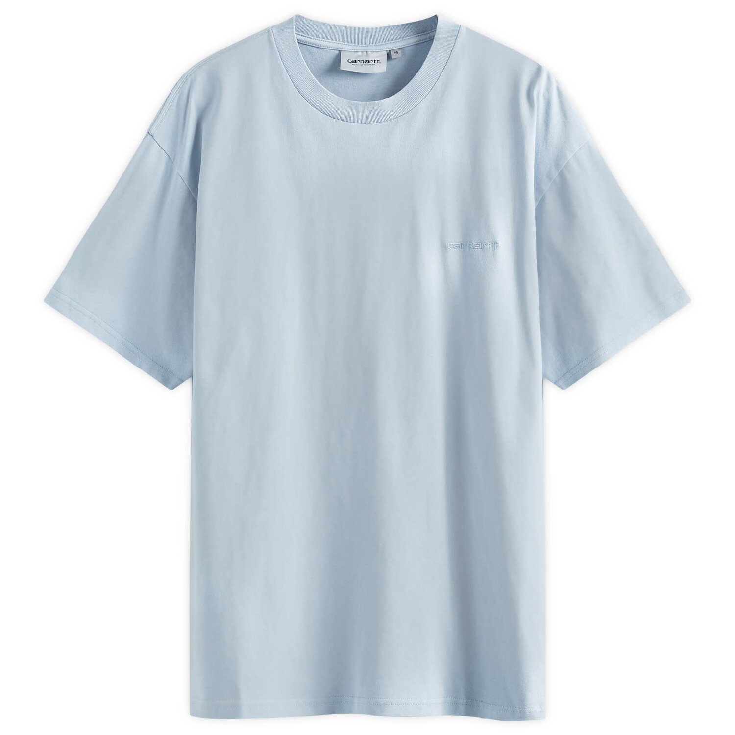 

Футболка Carhartt Wip Duster Script T-Shirt, цвет Misty Sky