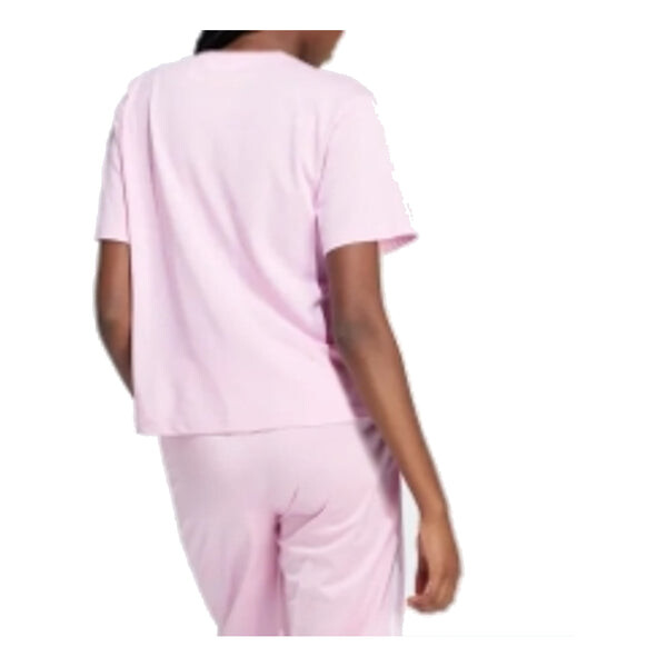 Футболка adicolor trefoil квадратная футболка Adidas, розовый — фото 3