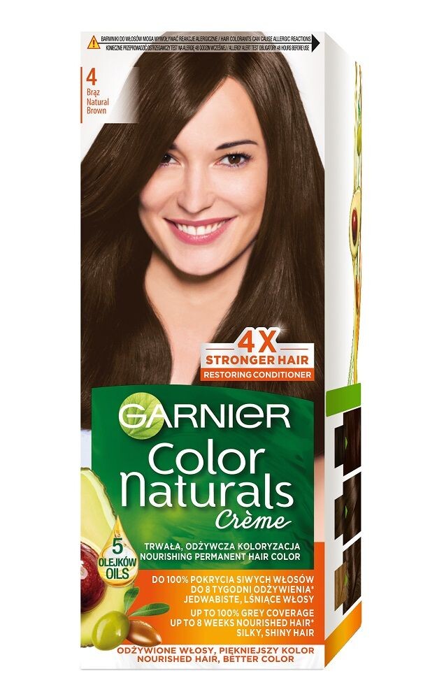 

Garnier Color Naturals 4 краска для волос, 1 шт.