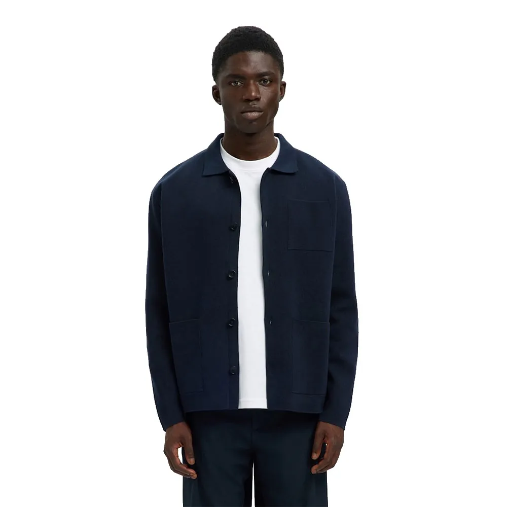 

Кардиган Selected Mike Relaxed Fit, синий