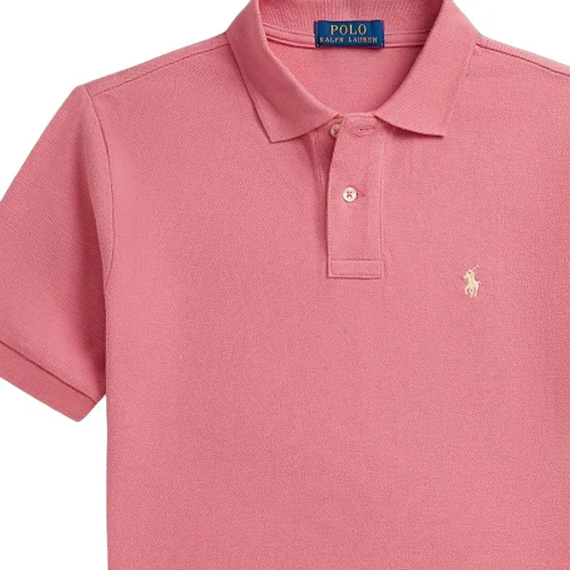Поло для мальчиков Polo Ralph Lauren Desert Rose — фото 4