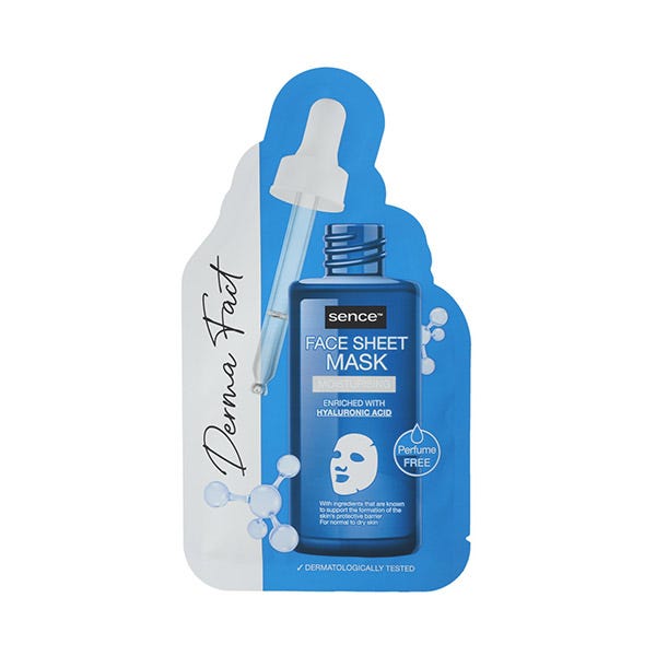 

Маска для лица с гиалуроновой кислотой SENCE Derma Fact, 20 мл
