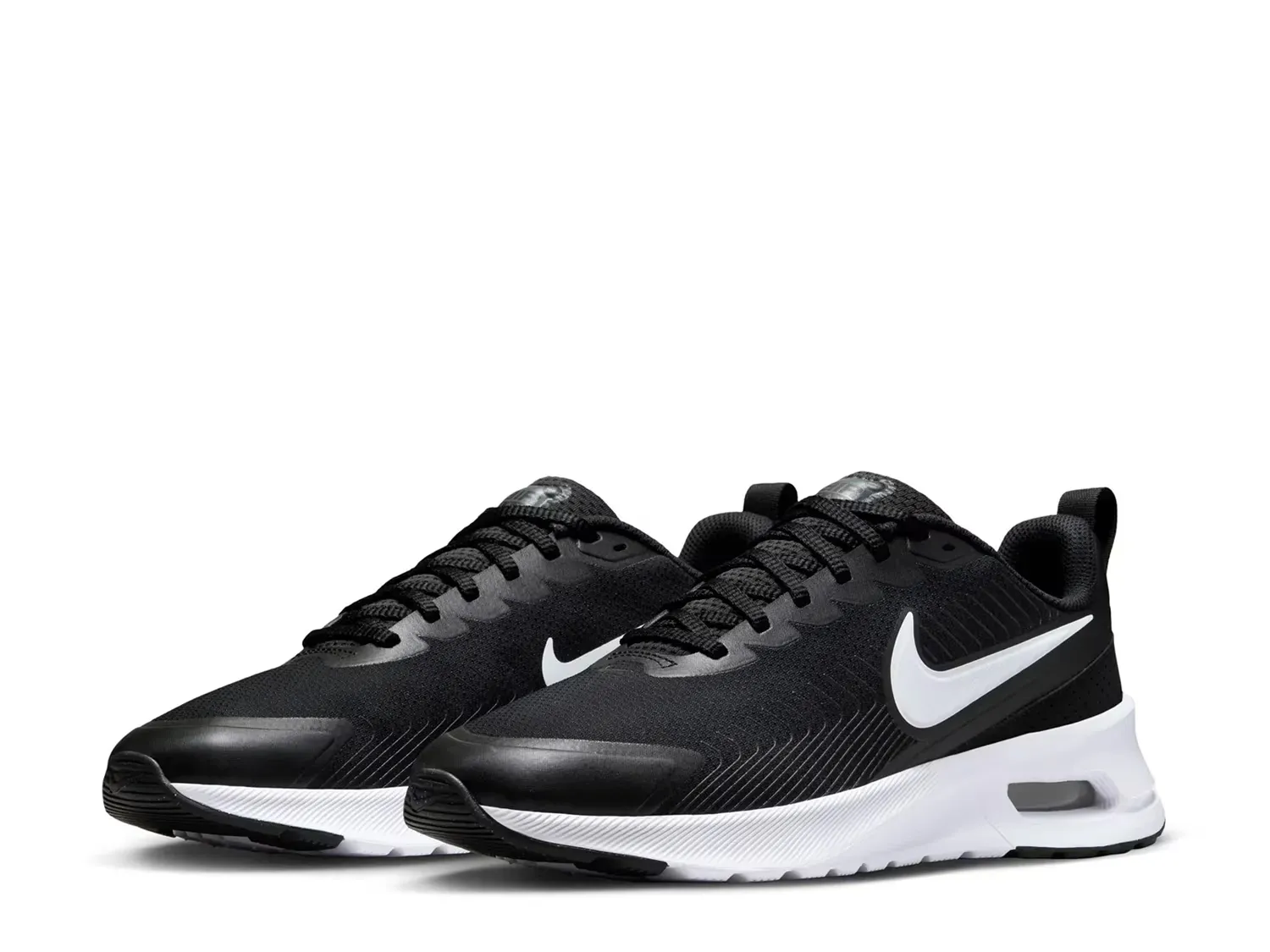 Кроссовки Air Nuaxis для бега - мужские Nike, Black/White — фото 3