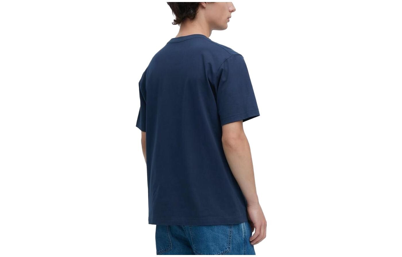 Футболка X Naruto SS23 унисекс темно-синяя Uniqlo, темно-синий — фото 2