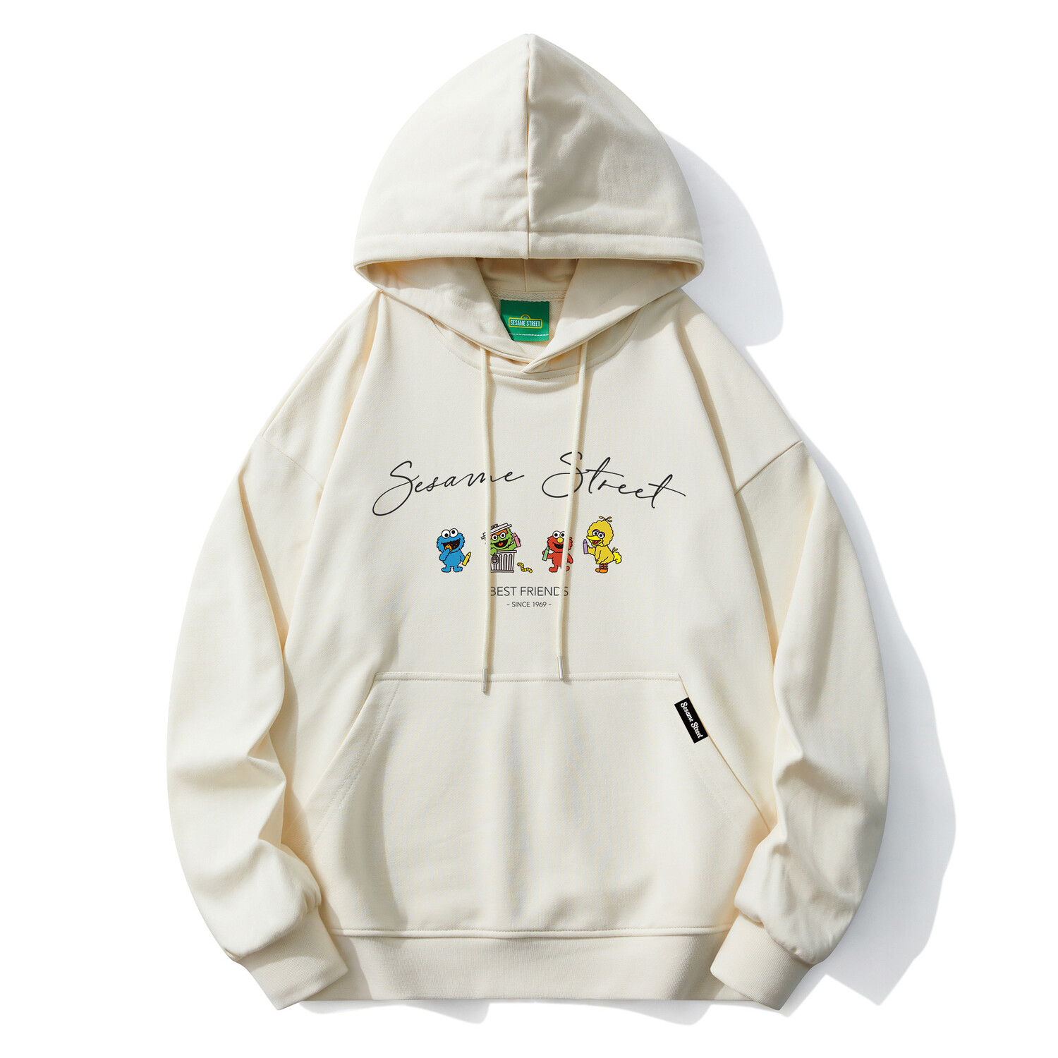 

SESAME STREET Толстовка унисекс «УЛИЦА СЕЗАМ», Light Heather Gray