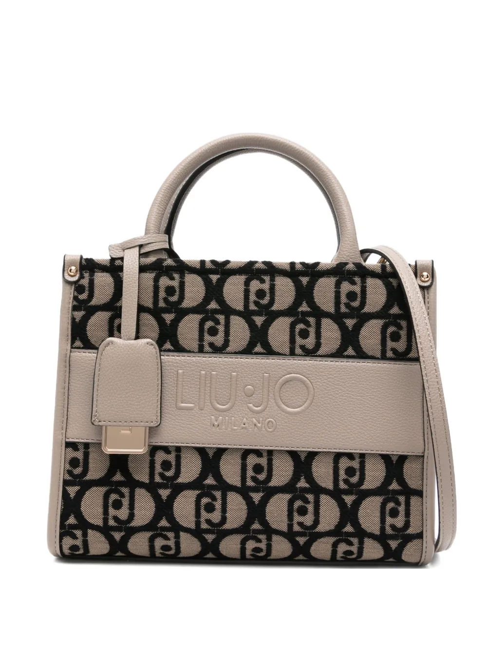 

Сумка с логотипом LIU JO, серый