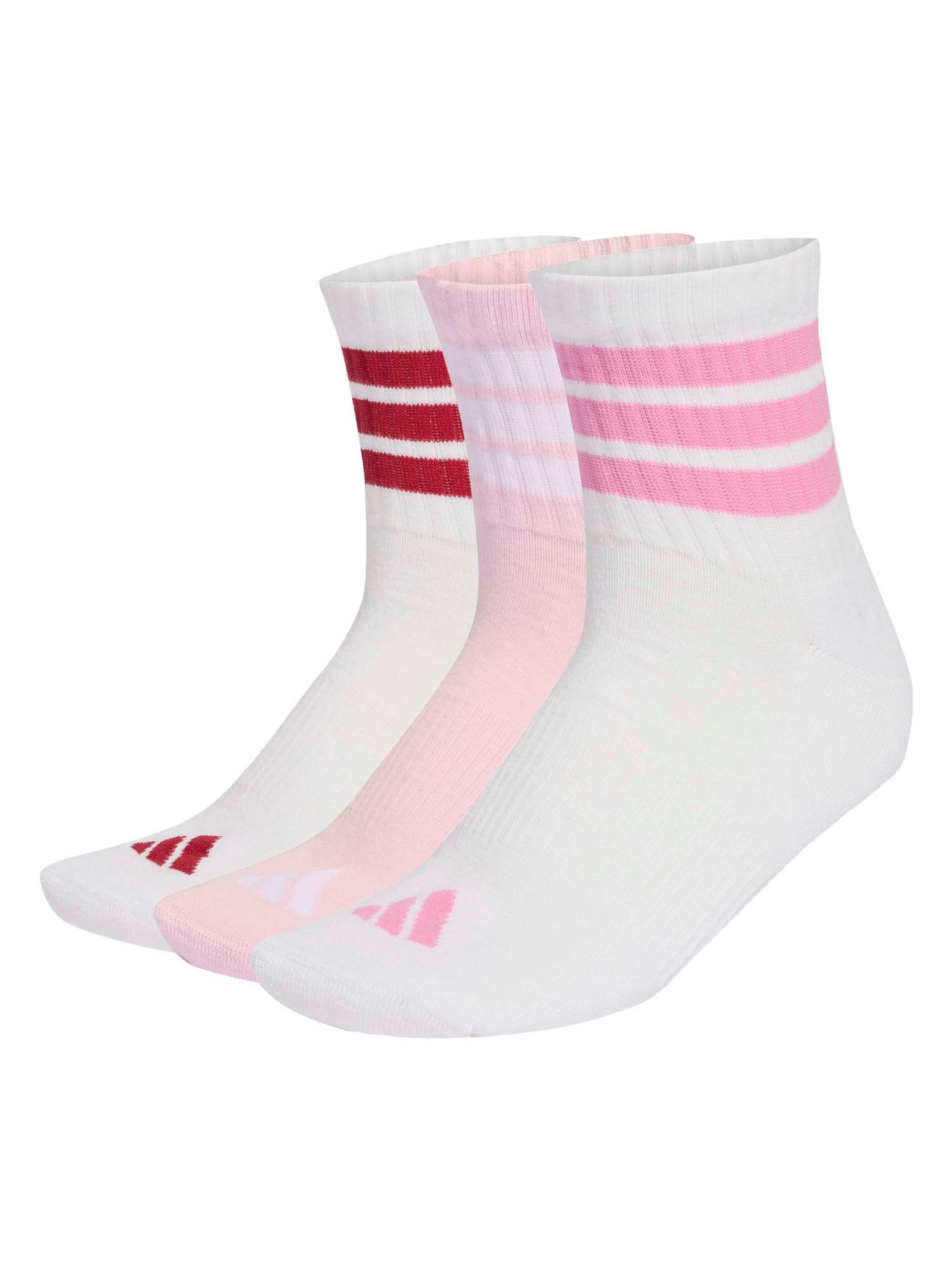

Adidas Performance Спортивные носки 'Ess' в цвете Rose, Light Pink, White