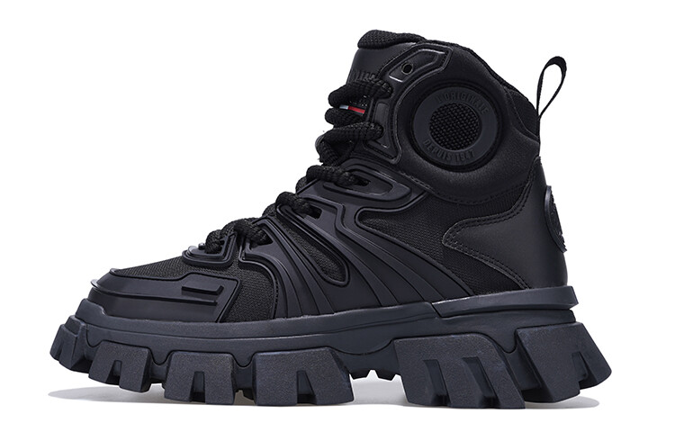 

Кроссовки palladium Chunky Sneakers Men High-top Oyster Black, черный