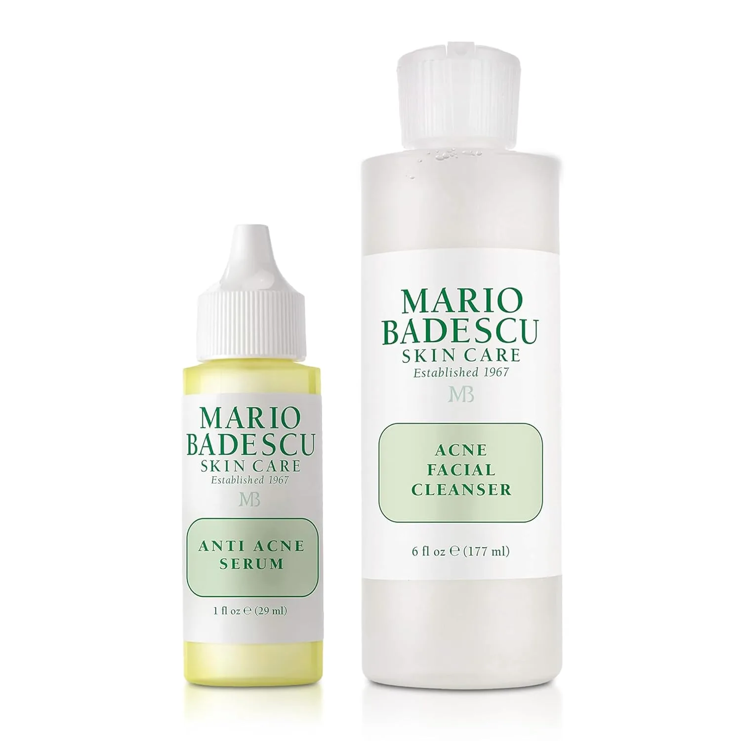 Сыворотка против акне Mario Badescu для комбинированной и жирной кожи | Очищающий гель-сыворотка, борющийся с закупоренными порами | Содержит салициловую кислоту и глицерин