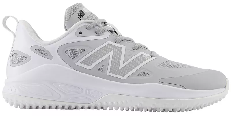 Женские кроссовки для софтбола для газона New Balance VELO v4, серый/белый