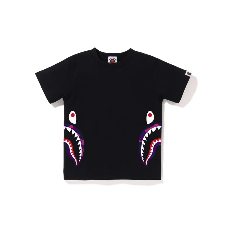Футболка SS26 для детей 3-7 лет A BATHING APE, черный bk s