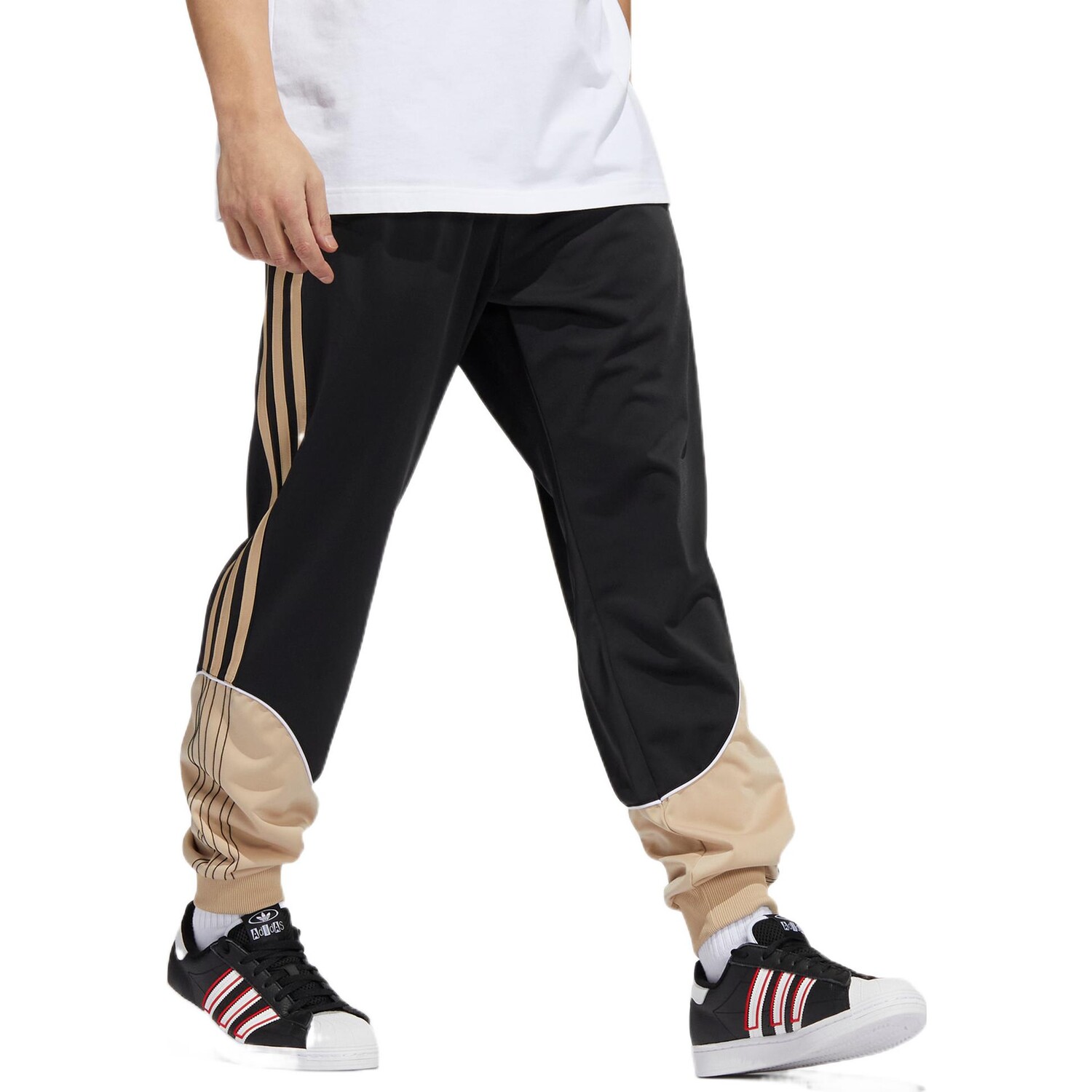 Трикотажные спортивные штаны TRICOT SST TRACK для мужчин, многоцветные Adidas Originals, цвет Multicolor — фото 4