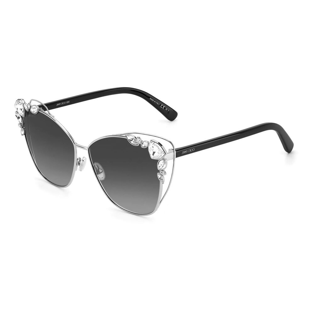 

Солнцезащитные очки из черной смолы Jimmy Choo Eyewear