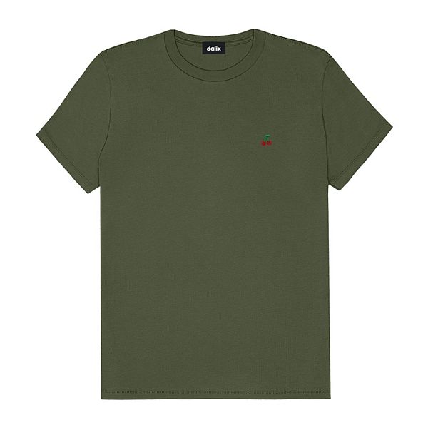 

Женская футболка lil cherry jersey Dalix, Military Green, Зеленый, Женская футболка lil cherry jersey Dalix, Military Green