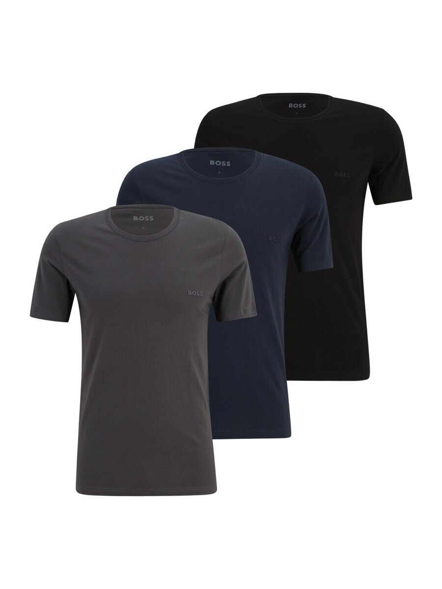 

Классическая футболка BOSS Regular fit Shirt, цвет navy/graphite/black