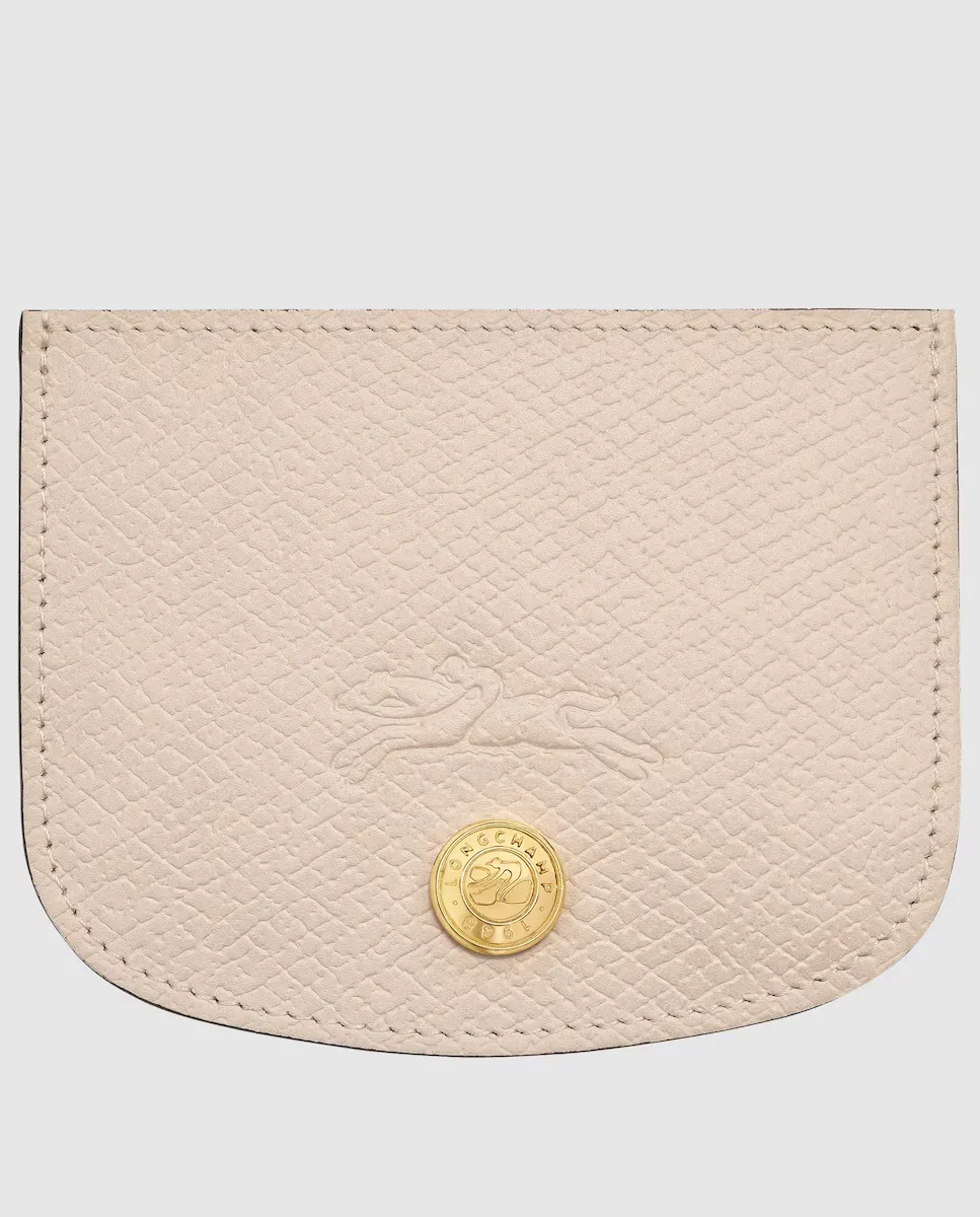 

Женская кожаная визитница Épure с клапаном Longchamp, цвет Natural