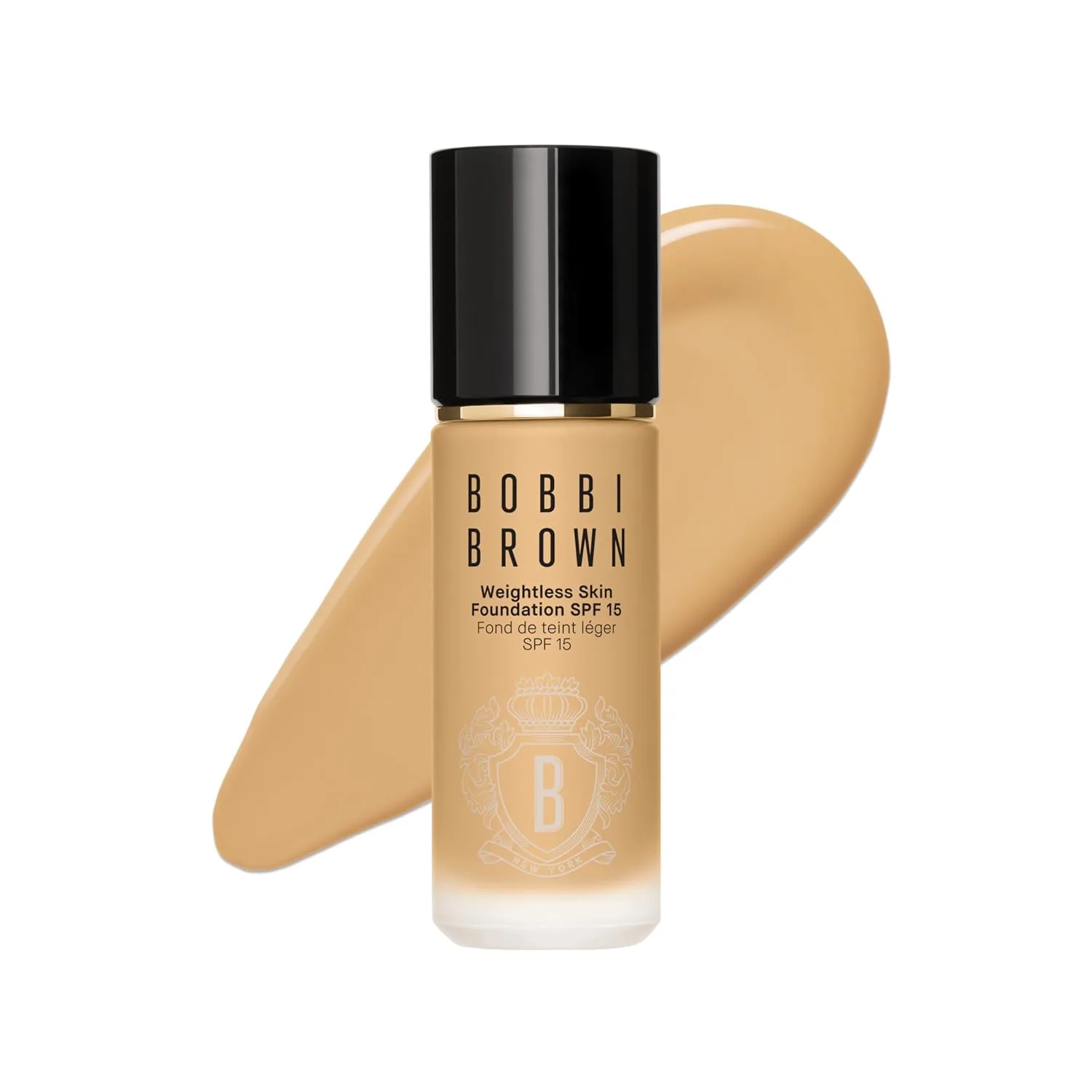 Тональный крем Bobbi Brown Weightless Skin Foundation SPF 15 | Контролирует жирность кожи, увлажняет в течение 24 часов, среднее покрытие | Естественный матовый финиш, 30 мл, 20 Neutral Warm Natural (Rich brown with red-blue undertones for deepe...