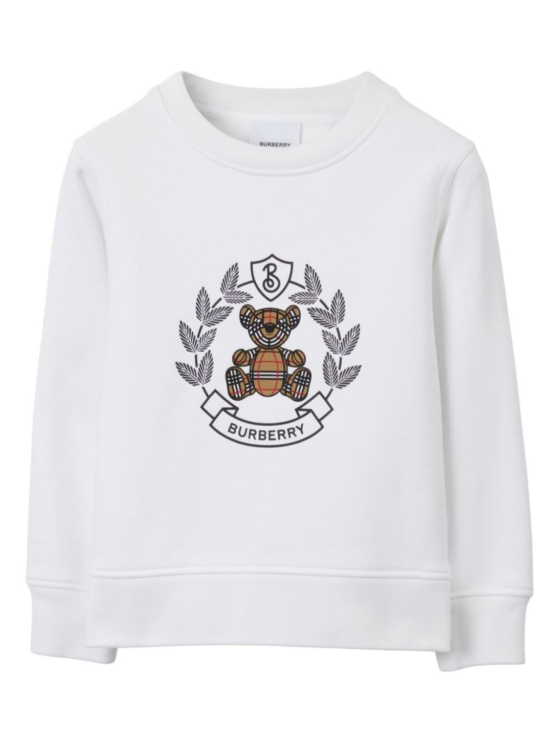 

Burberry Kids толстовка с принтом Thomas Bear, белый