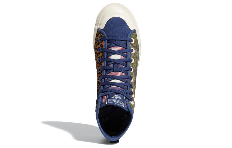 Кроссовки Adidas Originals Nizza High Rf Camo — фото 3