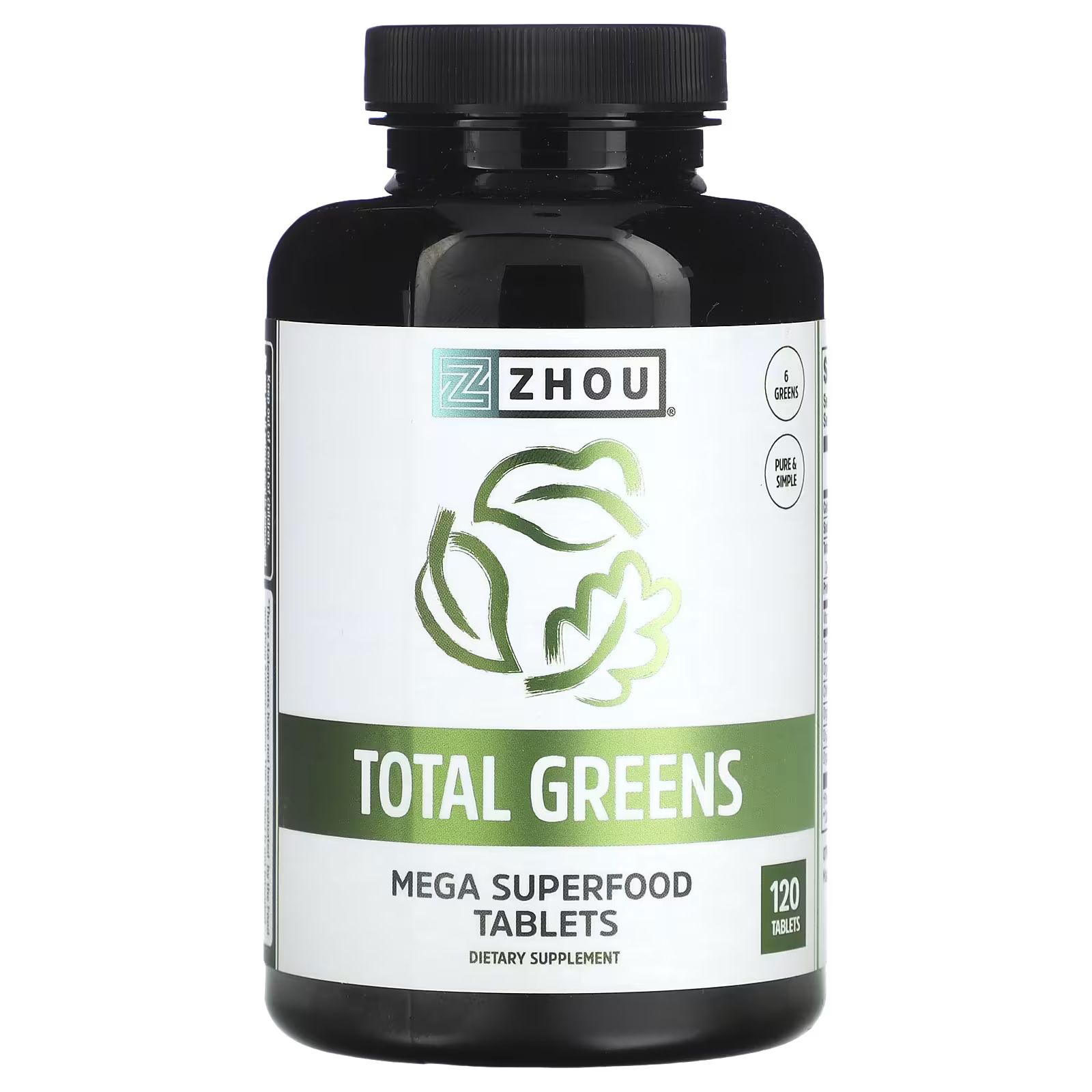 

Total Greens, 120 таблеток Zhou Nutrition