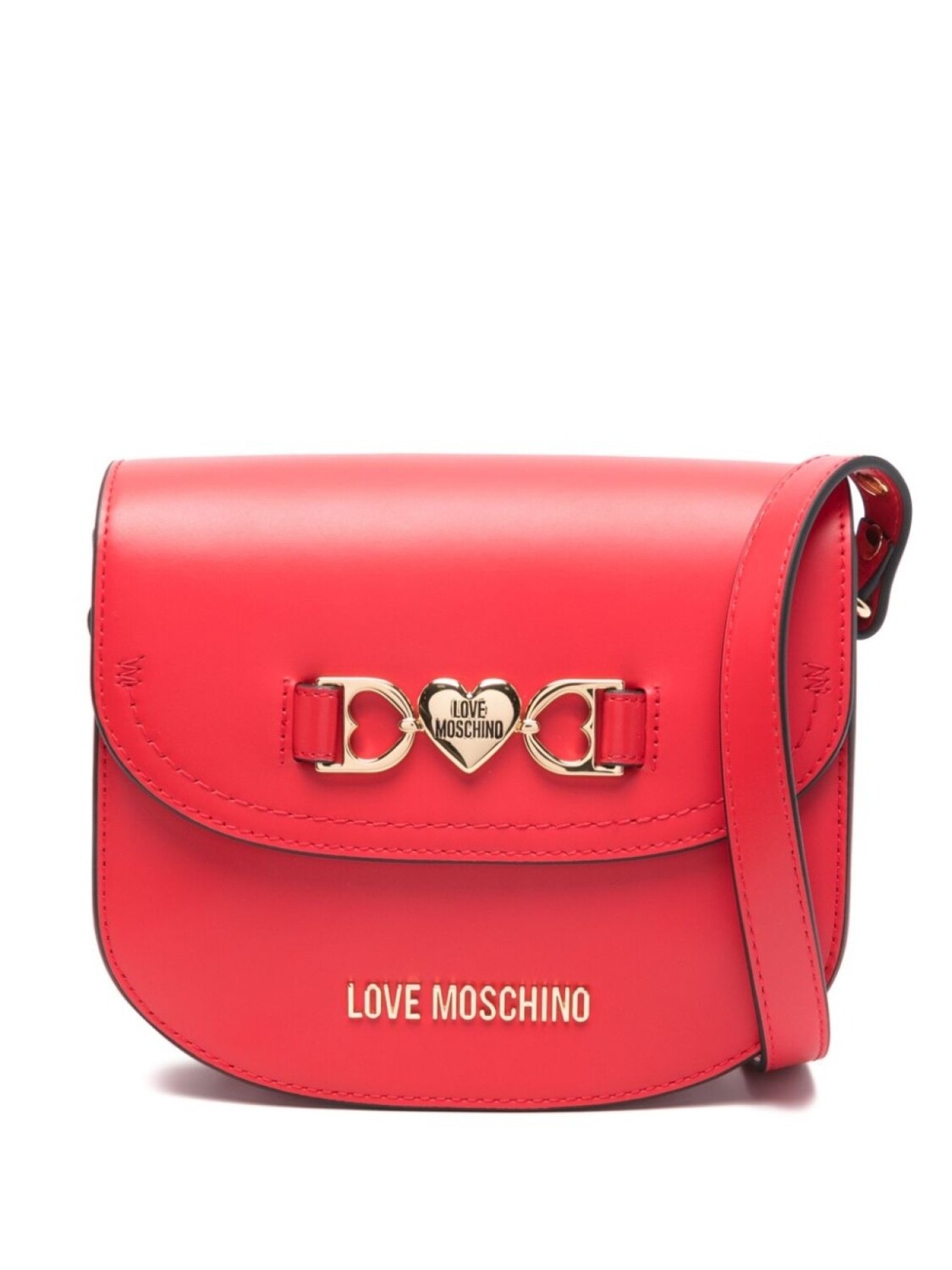 

Love Moschino сумка через плечо Love Chain, красный