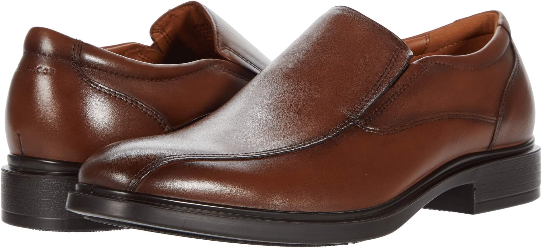 

Лоферы Florsheim Forecast Waterproof Bike Toe Slip-On, цвет Cognac Smooth